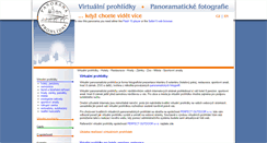 Desktop Screenshot of panorama-prohlidky.cz