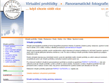 Tablet Screenshot of panorama-prohlidky.cz